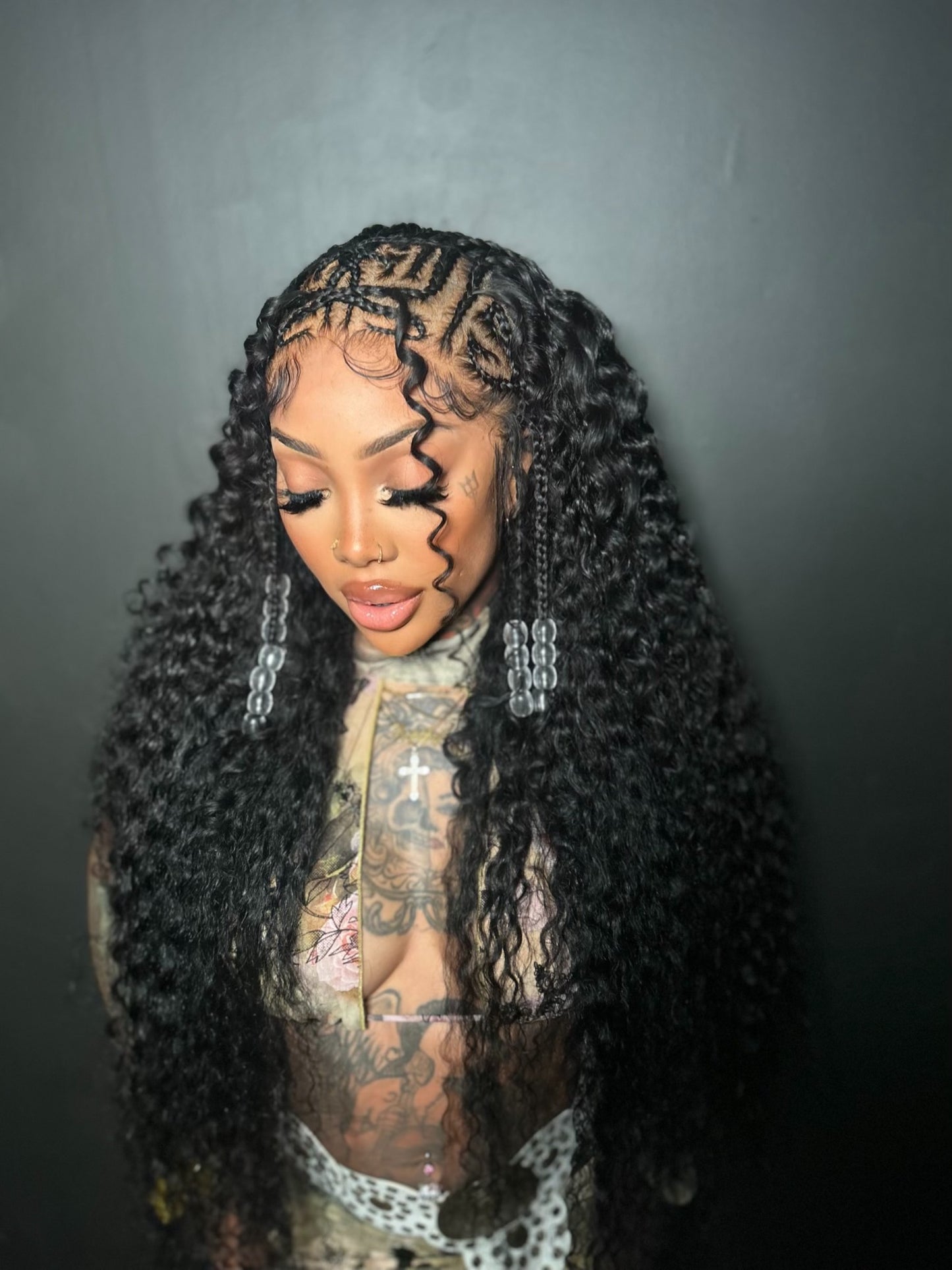 Indian Love Curl Lace Frontal