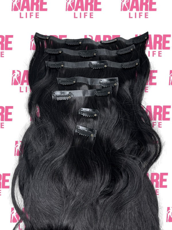 Raw Indian Clip-In Extensions
