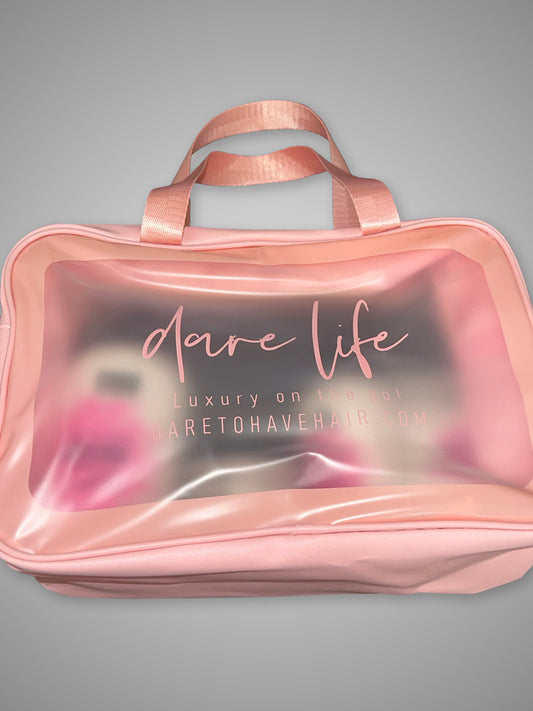 It's Giving Luxury Pink Travel Bag