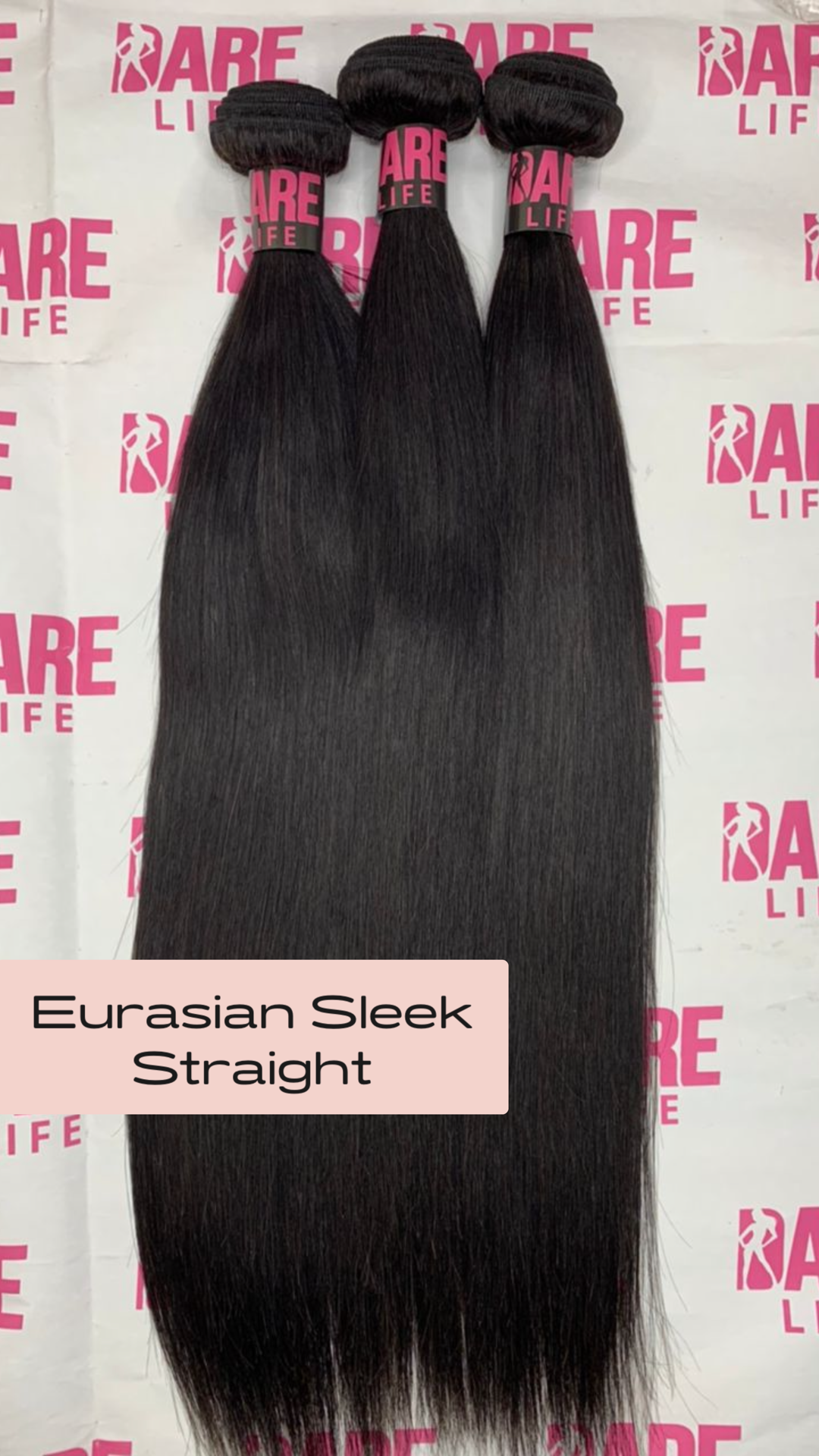 Eurasian Sleek Straight Hair Bundles