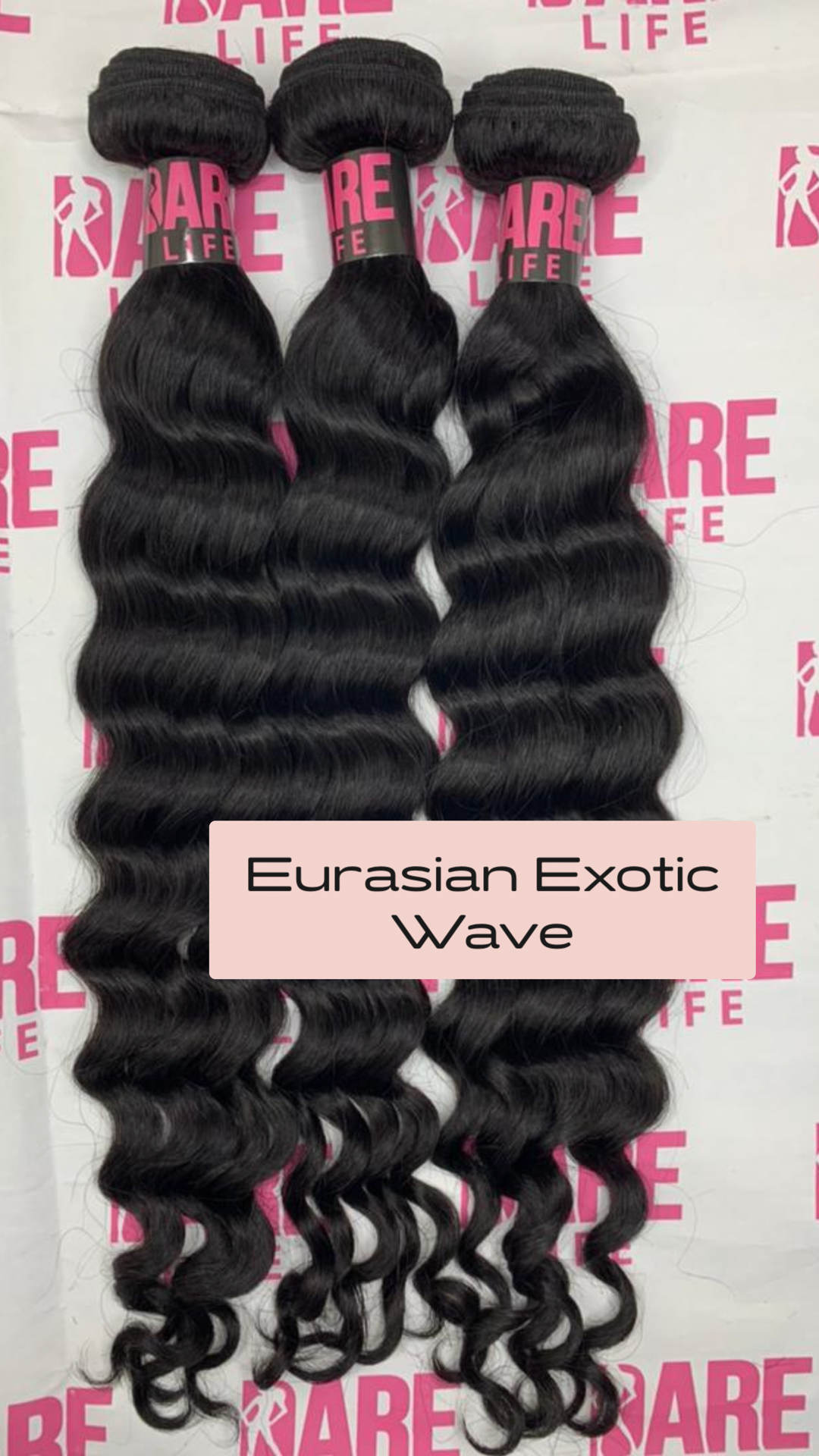 Eurasian Exotic Wave Hair Bundles