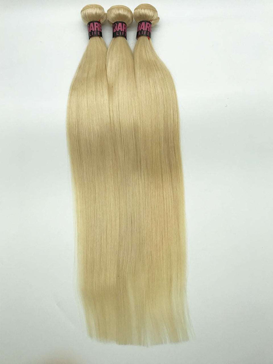 Blonde Raw Indian Luscious Straight BUNDLE DEALS