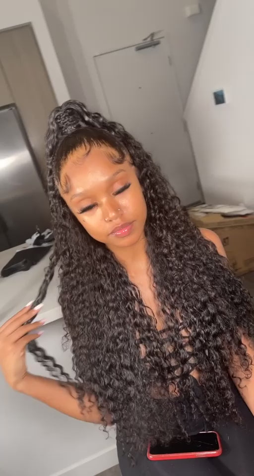 Burmese Summer Wave Invisible Knot HD Lace Wigs